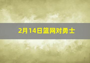 2月14日篮网对勇士