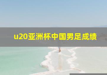 u20亚洲杯中国男足成绩