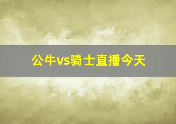 公牛vs骑士直播今天