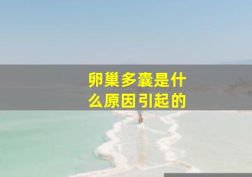 卵巢多囊是什么原因引起的
