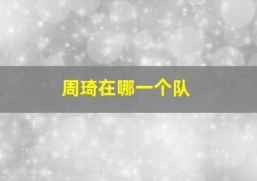 周琦在哪一个队