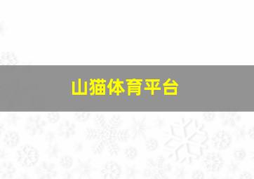 山猫体育平台