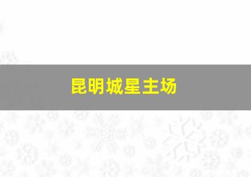 昆明城星主场