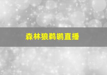 森林狼鹈鹕直播