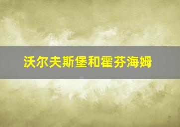 沃尔夫斯堡和霍芬海姆