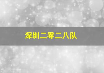 深圳二零二八队