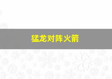 猛龙对阵火箭