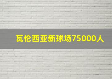 瓦伦西亚新球场75000人