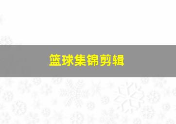 篮球集锦剪辑