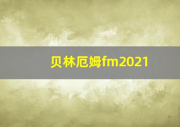 贝林厄姆fm2021