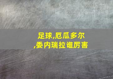 足球,厄瓜多尔,委内瑞拉谁厉害