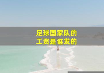 足球国家队的工资是谁发的