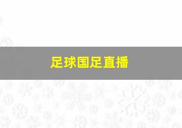 足球国足直播