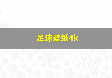 足球壁纸4k