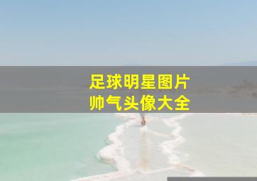 足球明星图片帅气头像大全