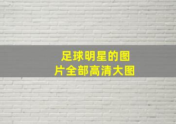 足球明星的图片全部高清大图